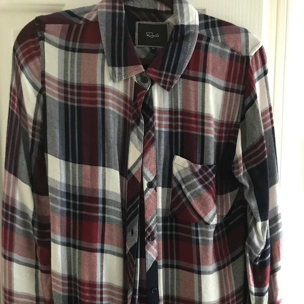 Rails button down shirt